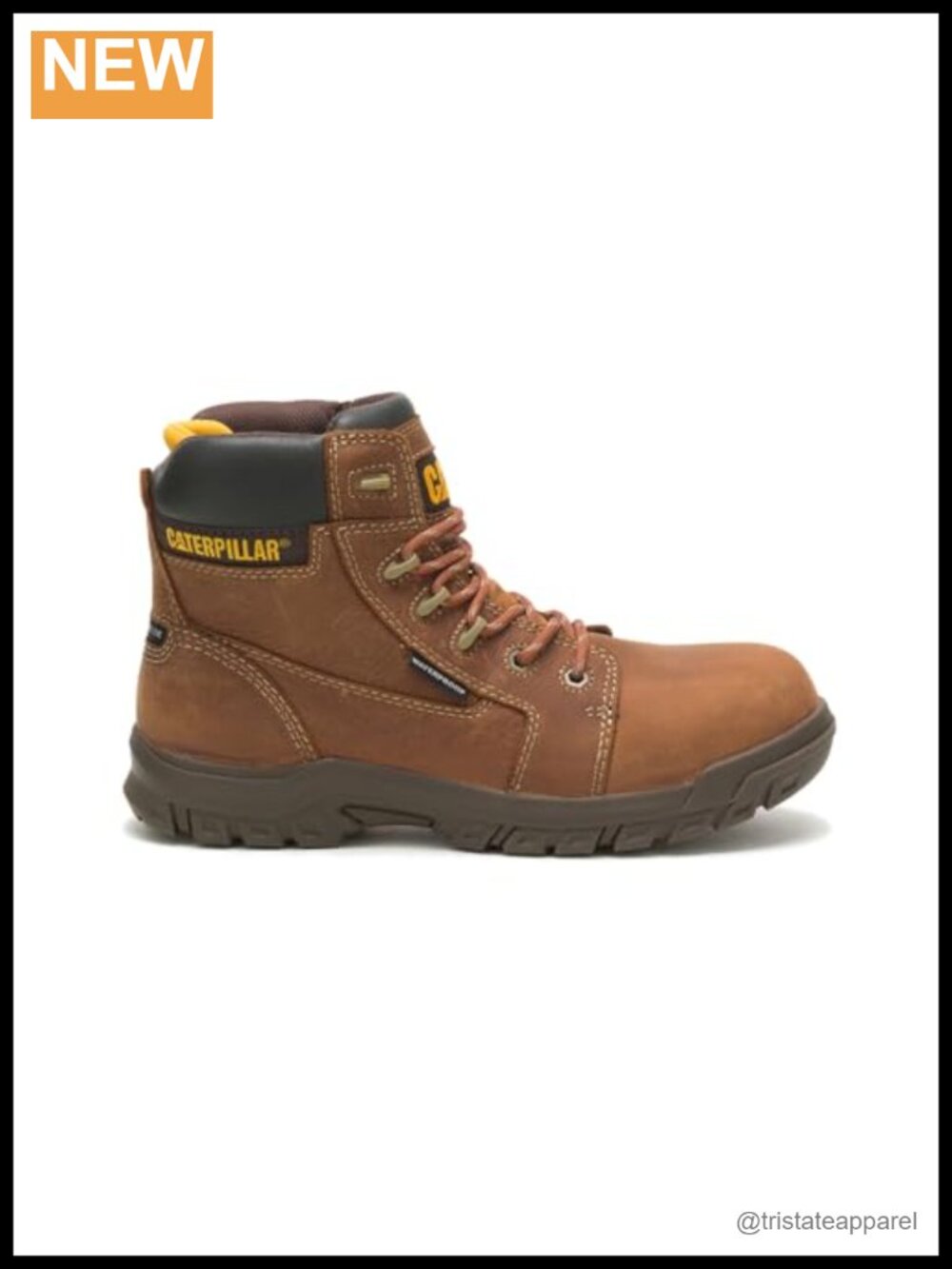 Waterproof Composite Toe Work Boots Safety Pull-On Ankle-High